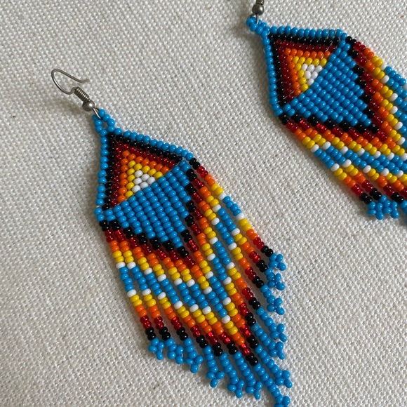 Native Handmade Earrings ~ New - Picture 4 of 5